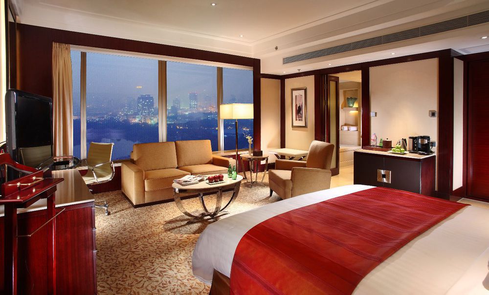 Jw Marriott Hotel Shanghai Changfeng Park Rum bild